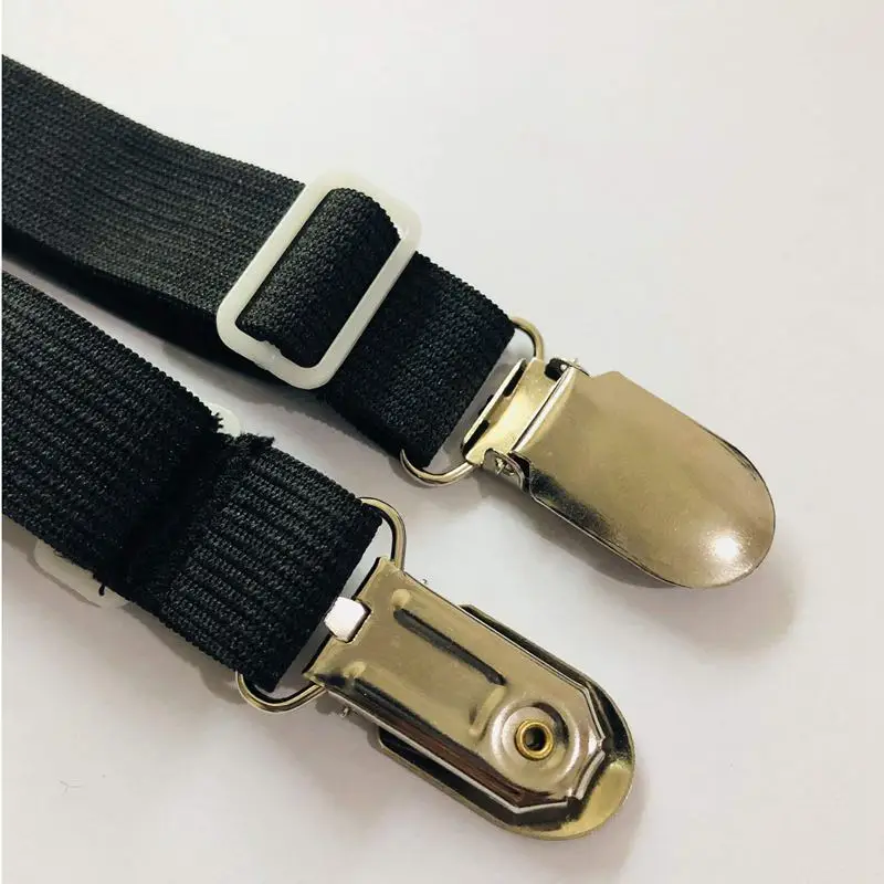 8pcs Sheet Straps Suspenders Band Adjustable Bed Corner Holder Elastic Fasteners Clips Grippers Mattress Pad Cover Fitted Shee