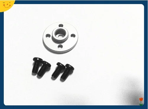 

Freeship 100x Aluminum Metal 25T Servo Arm Round type Disc Matal Horns For DS3218 DS3115 Futaba ACE Robot