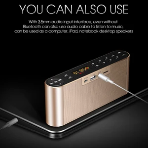 Image 5 - TOPROAD HIFI Bluetooth Speaker Portable Wireless Super Bass Dual Speakers Soundbar with Mic TF FM Radio USB Sound Box