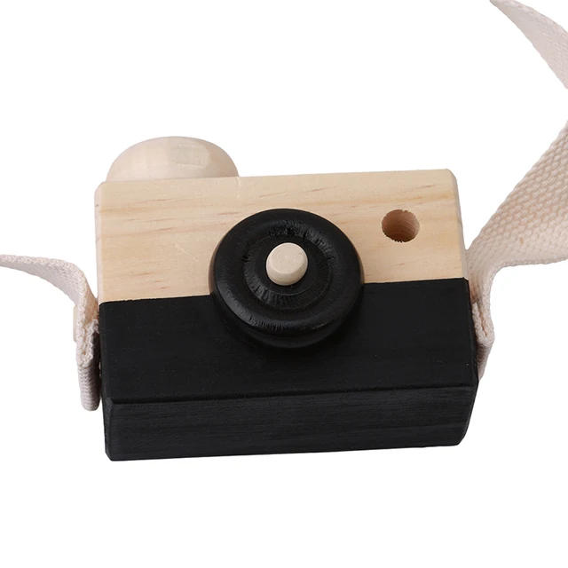 New Mini Cute Wood Camera Toys Safe Natural Toys For Baby Children Fashion Educational Toys Birthday Christmas Gifts 4