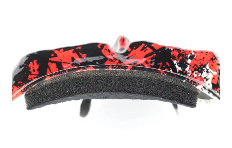 Máscara de Óculos de Proteção Esportes ao ar Óculos de Equitação da Motocicleta Off-road à Prova de Vento Diabo Tático Livre Rosto Escudo Máscara Boca 32 High Quality Automóveis e motos