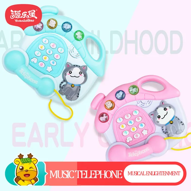 childrens learning music phone toy electronic toys mobile phone children education cartoon