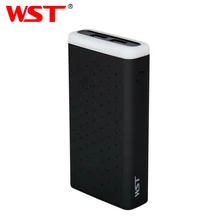 WST портативный светодио дный 10000 мАч power Bank повербанк батарейный блок Мобильный Внешний аккумулятор для iPhone Xiaomi samsung телефон power bank