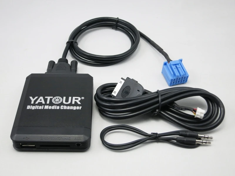 

Yatour YT-M07 For Honda Accord Civic CRV Fit Jazz Odyssey 98-04 iPod / iPhone / USB / SD / AUX All-in-one Digital Media Changer