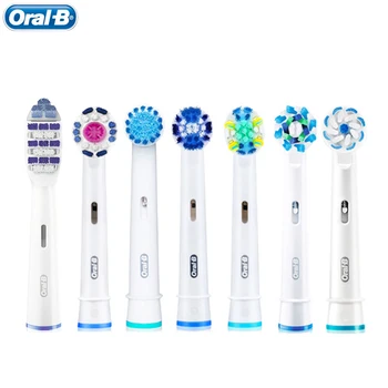 

Oral B Replacement Tooth Brush Heads Precision Clean Rotation Electric Toothbrush 4 heads EB17/EB18/EB20/EB25/EB30/EB50/EB60
