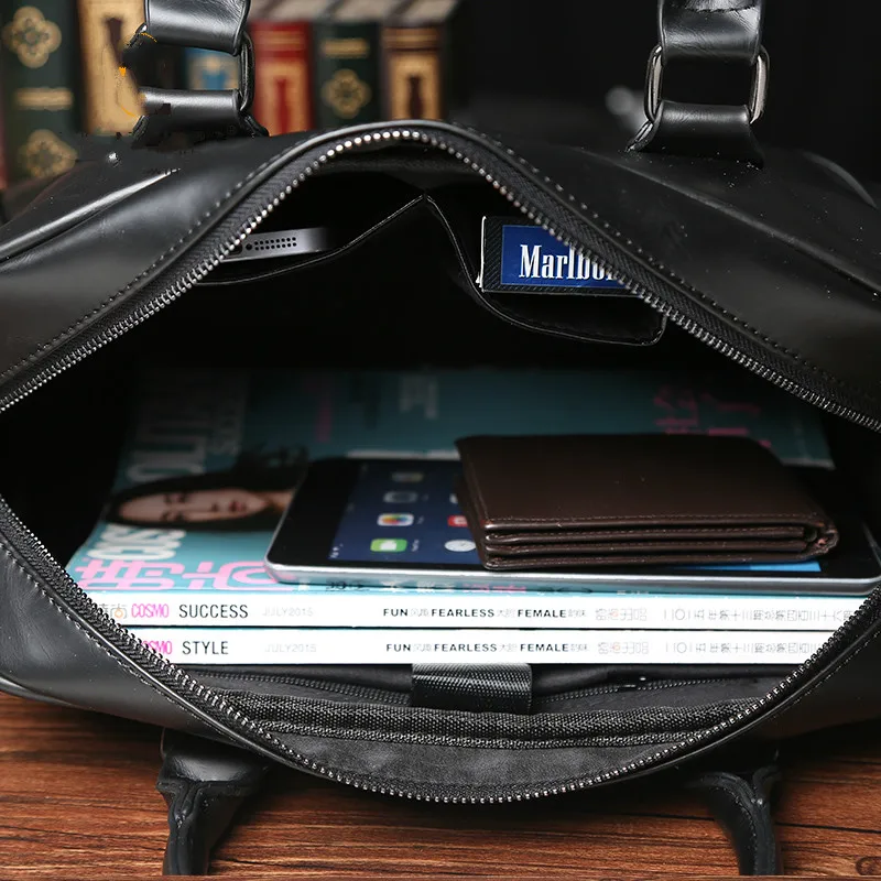 Tidog мужские сумки в стиле ретро на одно плечо наклонная сумка портфель|men briefcase|man