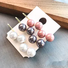 Жемчужные металлические заколки для волос, женские заколки для волос, заколки для девочек, заколка ручной работы, жемчужные цветы, аксессуары для волос, Прямая поставка, новинка