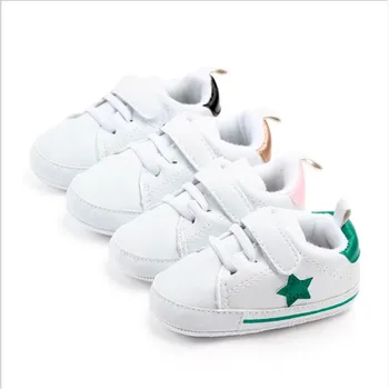 

New Baby Shoes Newborn First Walker Fashion Baby Boys Girls Sport Shoes Lovely Casual Shoes