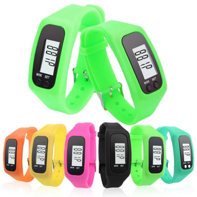 ЖК-дисплей Neutrale Horloge Sport Loopafstand Теллер карта для бега километр Stap Draagbare Fitness Stappenteller