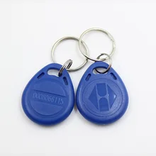 10 шт. 125 кГц RFID Близость ID Токен метка брелки для ключей брелок пластиковый для системы доступа