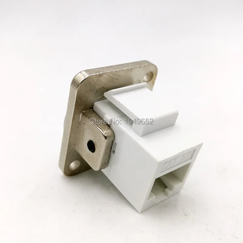 Сетевой разъем Rj45 металлическая панель типа d монтаж CAT5E CAT6|cat6 rj45 connector|cat6 connectorl