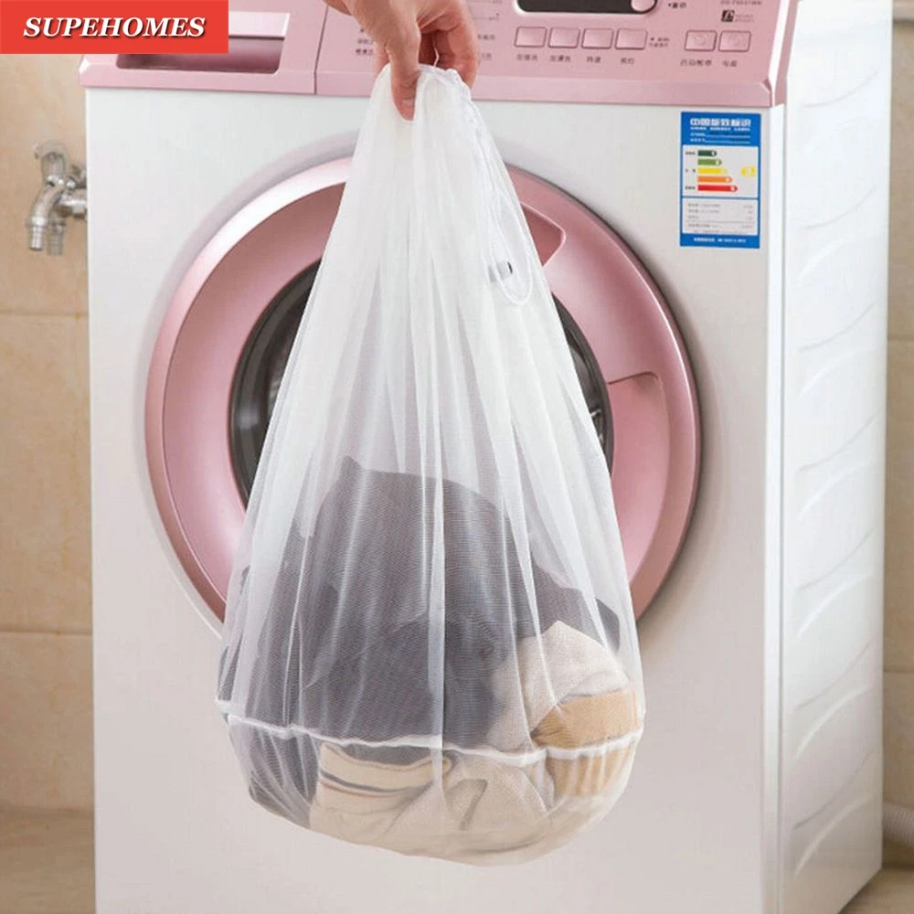Foldable Washing Machine Used Mesh Net Bags Laundry Bag Mesh Laundry Bag Thickened Clothes Bra
