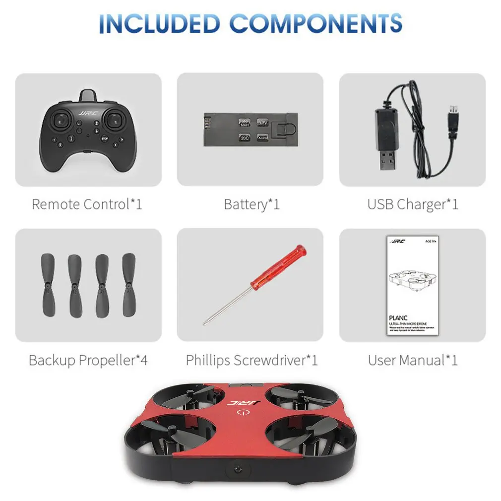 

JJR/C H70 4CH PLANC Attitude Hold Mini Dron Toy With Foldable Arm Ultra-light RC Quadcopter RTF Outdoor Toys HOT