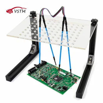 

LED BDM Frame with Mesh 4 Probe Pens for FGTECH BDM100 KESS KTAG K-TAG ECU