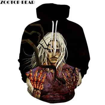 

Robot Game Movie Men Hoody Horror Pullover Male Sleeves Casual Warm Tracksuits 3D Spring Sweatshirts Drop Ship Tops ZOOTOP BEAR