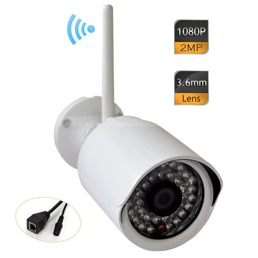 

2.0 Megapixel 1080P HD Onvif Sony CMOS Outdoor Wireless WIFI Network IP Camera