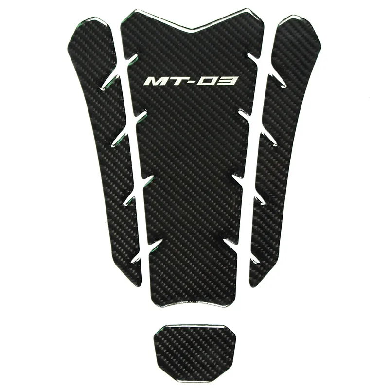 

Мотоциклетные аксессуары, 3D наклейка, газ, топливный бак, наклейка, протектор, углеродная подкладка для YAMAHA MT-03