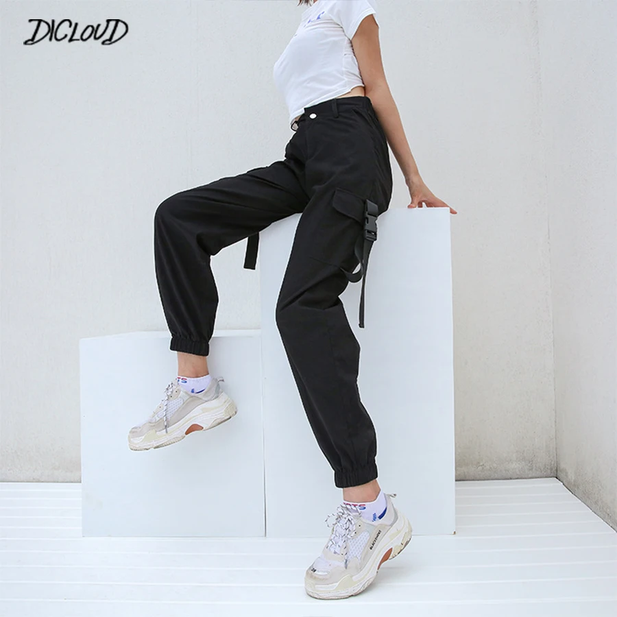 black female cargo pants