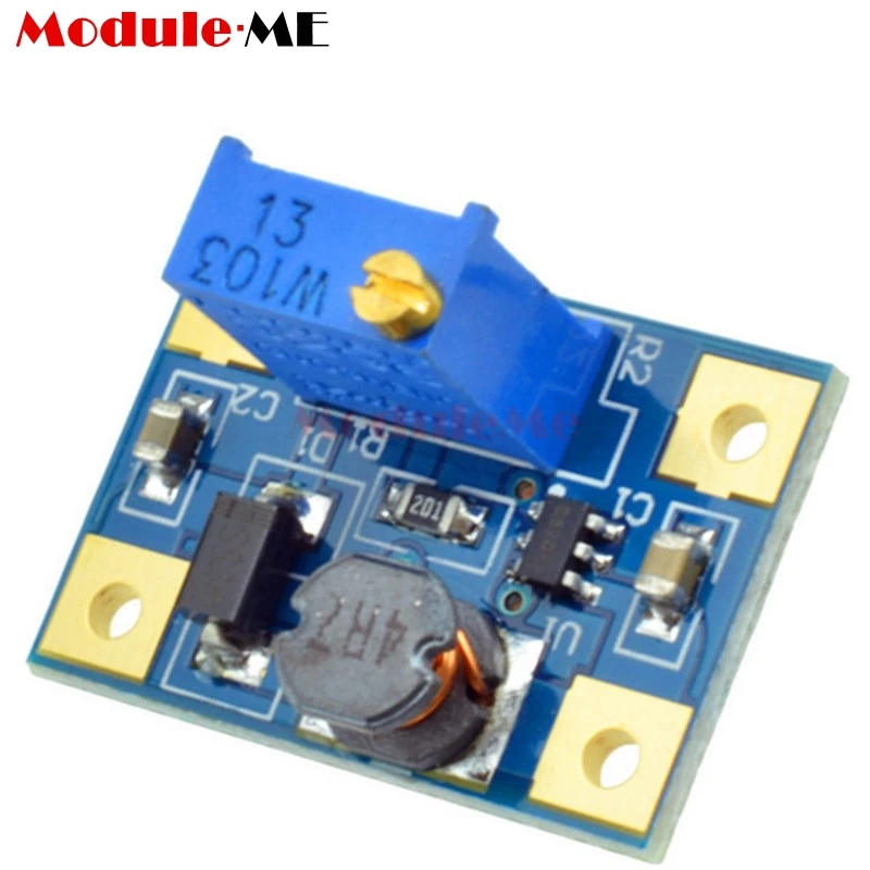 

2PCS/Lot DC-DC 2-24V to 2-28V Step Up Adjustable Power Module Step Up Boost Converter Module 2A SX1308