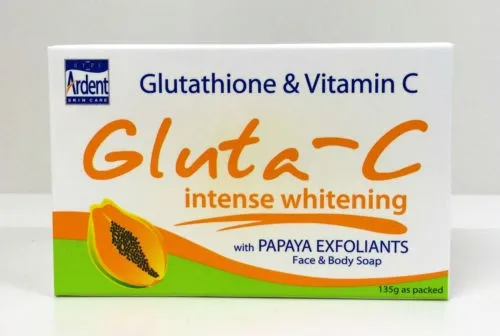 New Gluta-C PAPAYA Intense Skin Whitening Anti-Aging Glutathione Soap w/ Vitamin C Free Shipping | Красота и здоровье