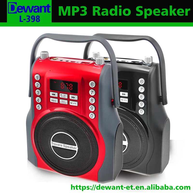 Бесплатная доставка L 398 портативный мини Bluetooth беспроводной динамик fm радио с MP3