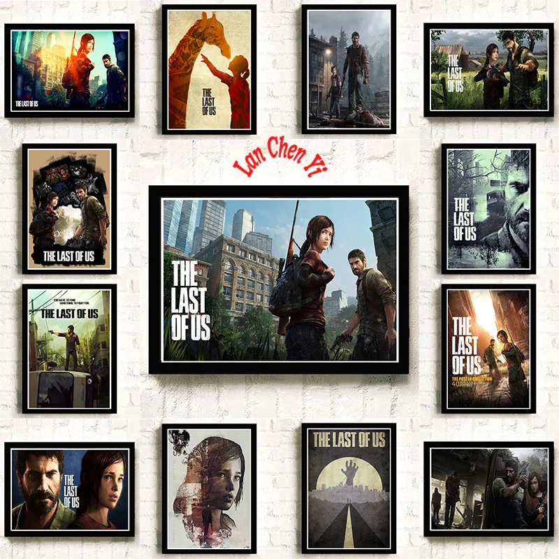 

The Last of Us Coated paper poster Cafe Vintage High quality Printing Drawing core Decorative Painting