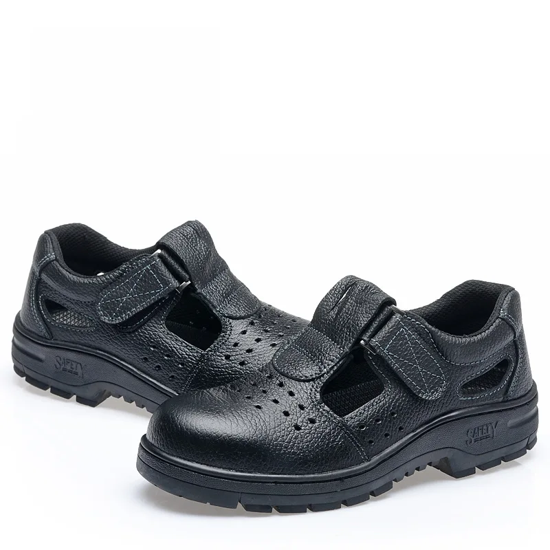 أحذية السلامة والجلود الرجال الصيف الأحذية الرجال الصلب اصبع القدم الصلب وحيد تنفس بوت يطير النسيج الأحذية أحذية السلامة والجلود الرجال الصيف الأحذية الرجال الصلب اصبع القدم الصلب وحيد تنفس بوت يطير النسيج الأحذية