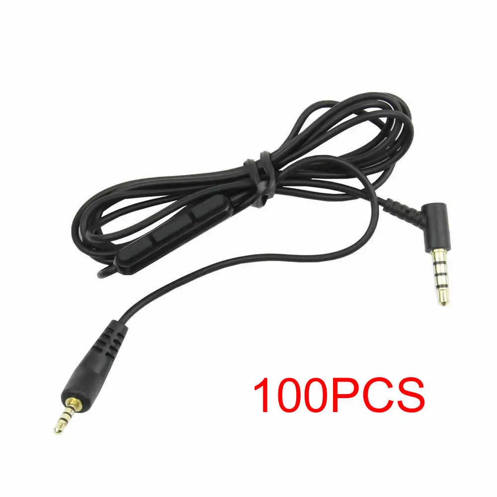 New Replacement Inline Remote Mic Microphone Cable For Bose QC3 QC 3