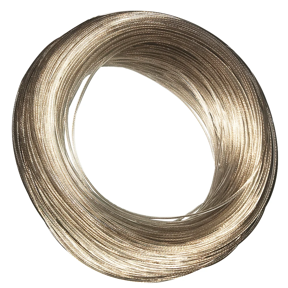 led od 26mm fita conectora de fio eletrico fio dourado prata 03