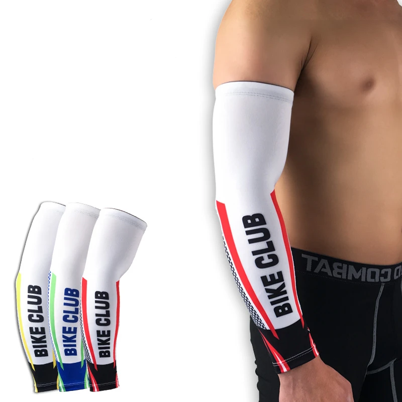 Anti UV Cycling Arm Warmers Basketball Sleeve Running Bicycle Arm