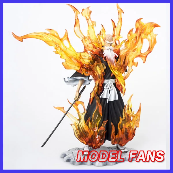 

MODEL FANS IN-STOCK AFORCE 22cm BLEACH Yamamoto Genryuusai Shigekuni bankai mode GK resin made for Collection