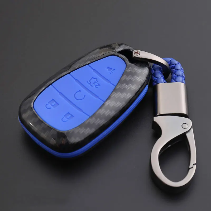 

1x car key case cover For Chevrolet Malibu Cruze Camaro Trax Volt Bolt EV Equinox Traverse Remote Key Fob Cover Protect Set