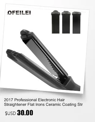 Profissional 110-220v cabelo curling ferro cerâmica triplo