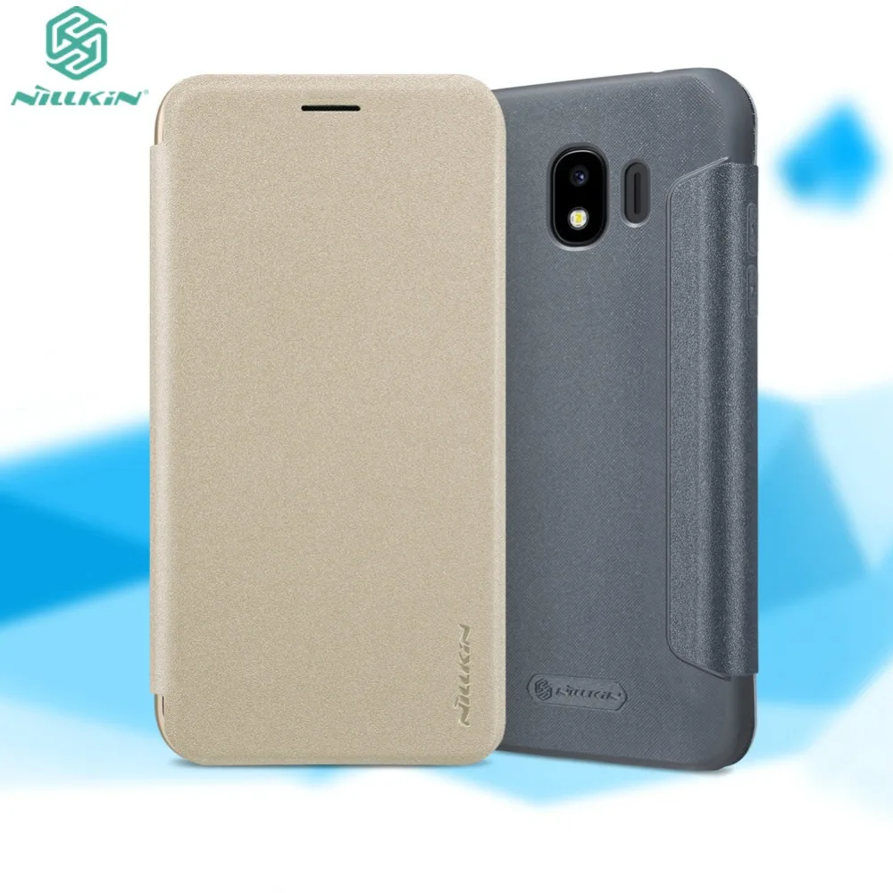 Original NILLKIN Sparkle Leather Case For Samsung Galaxy J2 Pro 2018