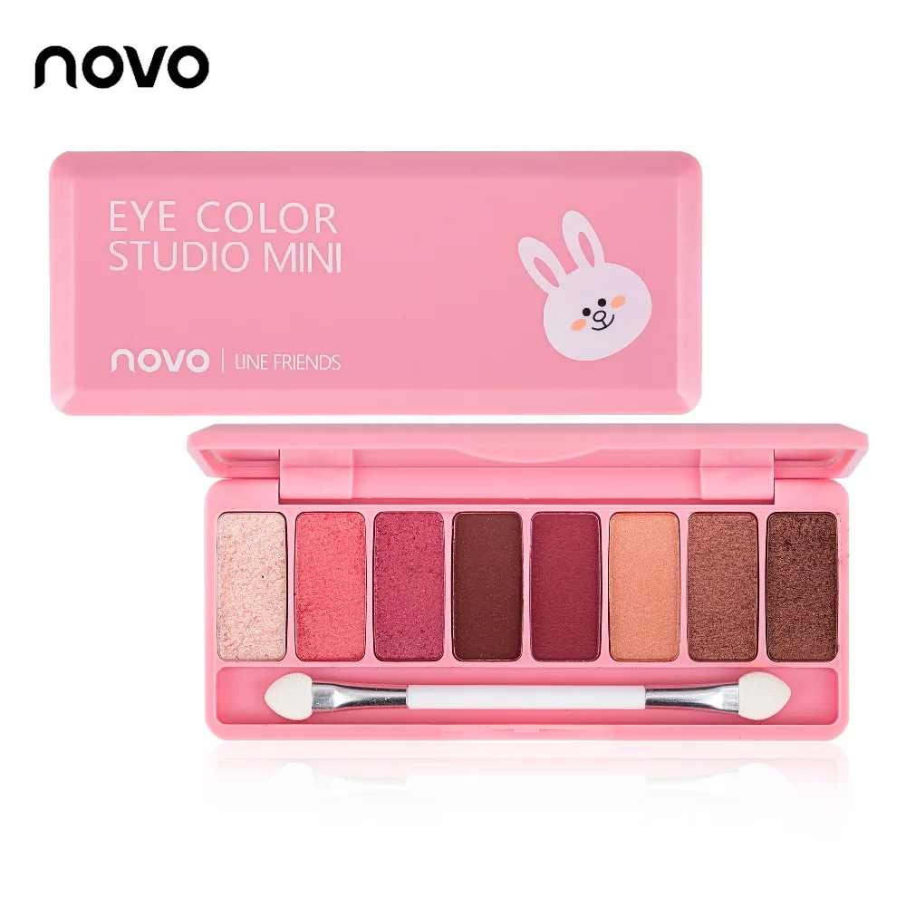 Палитра матовых теней для век 8 цветов| |