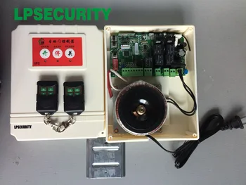 

LPSECURITY 24V DC control panel /board in box with 2 transmitters for swing gate opener