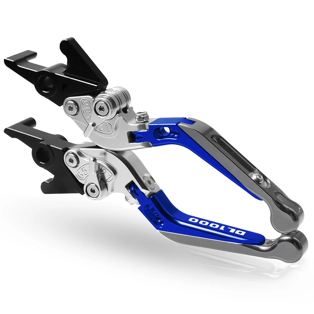 For Suzuki DL1000 DL 1000 2002- Extendable Adjustable Folding Brake Clutch Lever Motorcycle Handle Grips Aluminum Motorbike - Цвет: DL1000 2002-2016