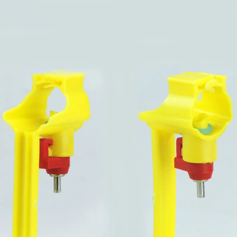 Chicken Drinking Fountain Hanging Cup Ball Nipple Drinkers Chicken Quail 25mm Pipe Automatic Nipple Waterer 10pcs