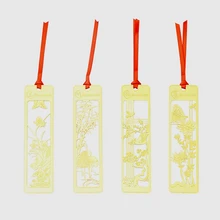 Новинка, креативная Ретро пустотелая металлическая Закладка, многофункциональная линейка для рисования, высокое качество, Подарочные закладки для школьных учебников, принадлежности