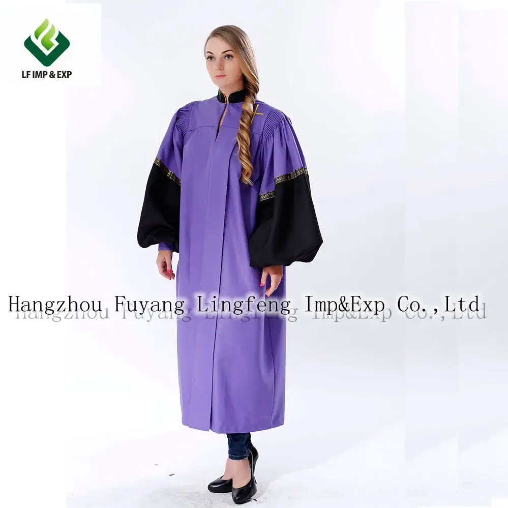 Free Shipping Adult Choir Robes Dresses Abaya Polyester Clothes For