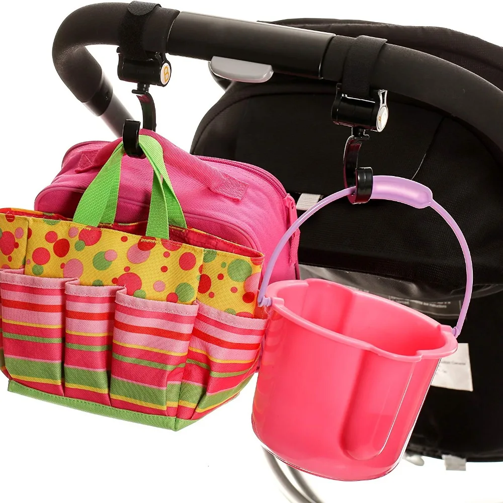 Крючок для прогулочной коляски 2 шт. универсальных крючков uggy детской переноски