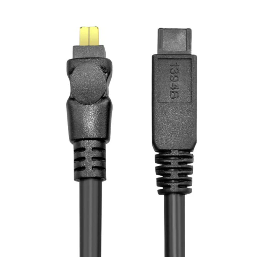 IEEE 1394 кабель для передачи данных 4 Pin 9Pin 4 P мужчина к 9 P Муж 4 P-9 P адаптер Промышленные Камера кабель Firewire высокой скорости 400 Мбит/с