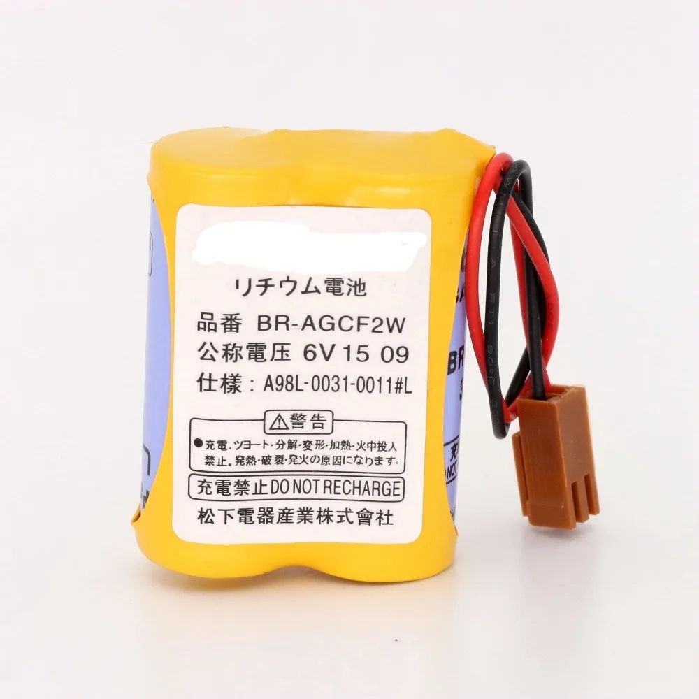 5 шт. Новый BR-AGCF2W PLC 6В батарея для Panasonic FANUC A98L-0031-0011 | Электроника