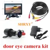 NEWST 170 Degree Wide Angle Door Eye Camera 700TVL Bullet Mini CCTV Camera with 7