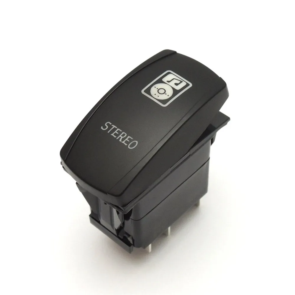 Polaris XP 800 900 White Rocker Switch Waterproof Off Road 20A 12V BLUE Light