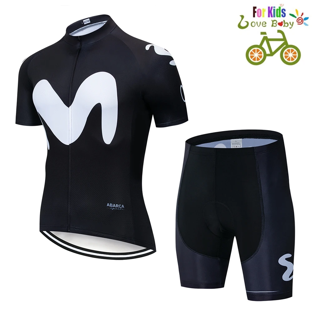 

NW Team 2019 Cycling Jersey Short Sleeve Summer Breathable Bib Shorts Bicycle Clothes Quick Dry Kids Roupa Ciclismo Maillot