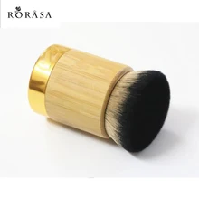 1pc Professional Bamboo Handle Makeup Brush Tart Powder Foundation Contour Brushes Blending Cosmetic Kabuki Brush Make up Tool