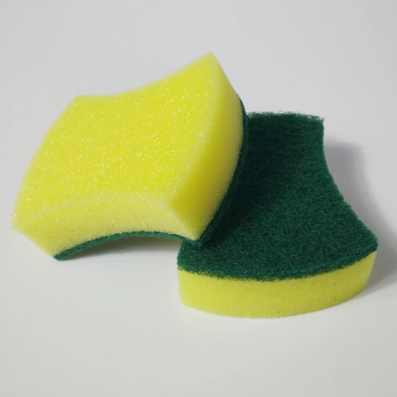 High Quality Two side Arc Magic Sponge Eraser Dish Washing Cleaning