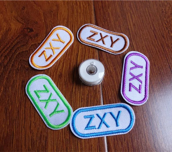 Customized Kids Name stickers Embroidery Sewn on cloth patches - Buyer's Show 10