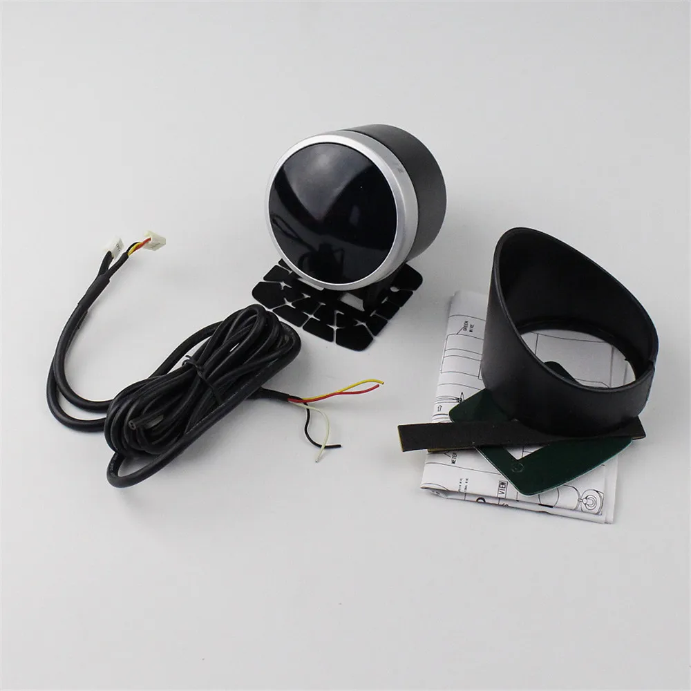 

White&Red Light 2.5 Inch 60mm Car Turbo Boost/Oil Temp/Water Temp/Oil Press/Vacuum/Volt/Tachometer Gauge Meter